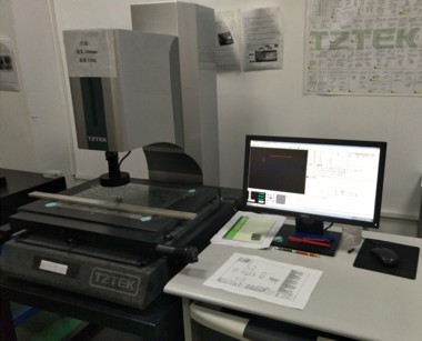 A TZTEK 2.5D video measuring system
