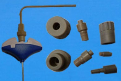 PEEK parts for a bone cement delivery device