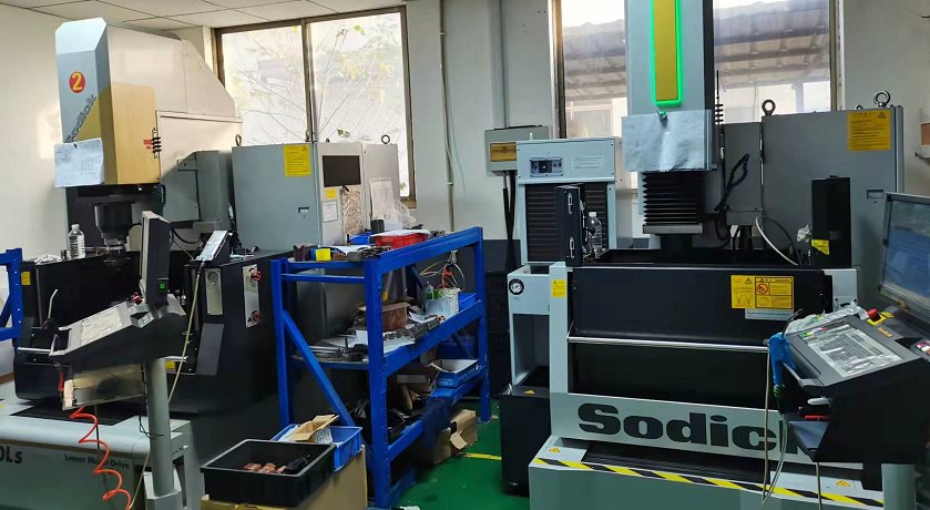 A Sodick sinker EDM machine